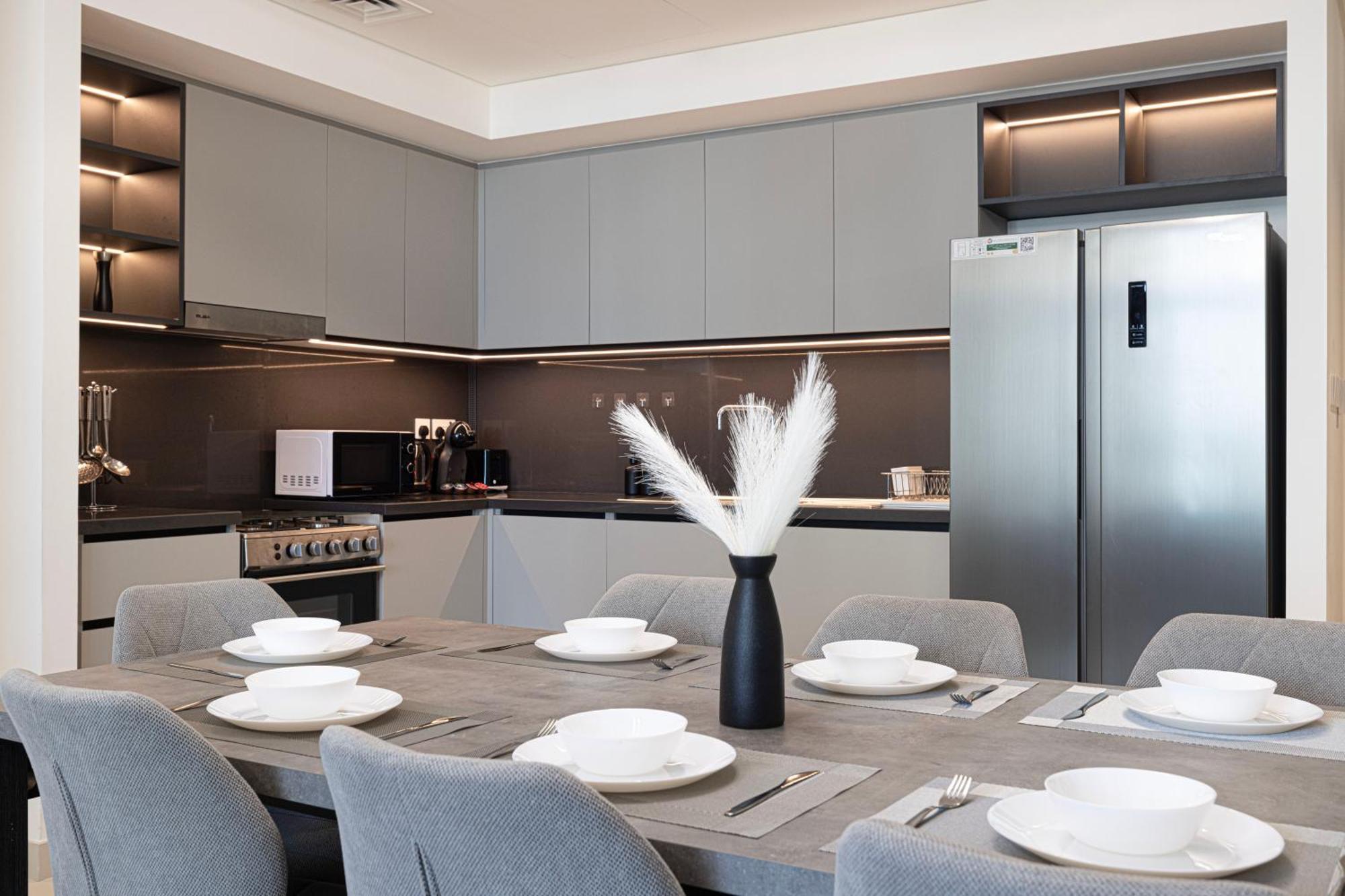 Apartment Glorious Burj Khalifa & Fountain Views, 4bdr