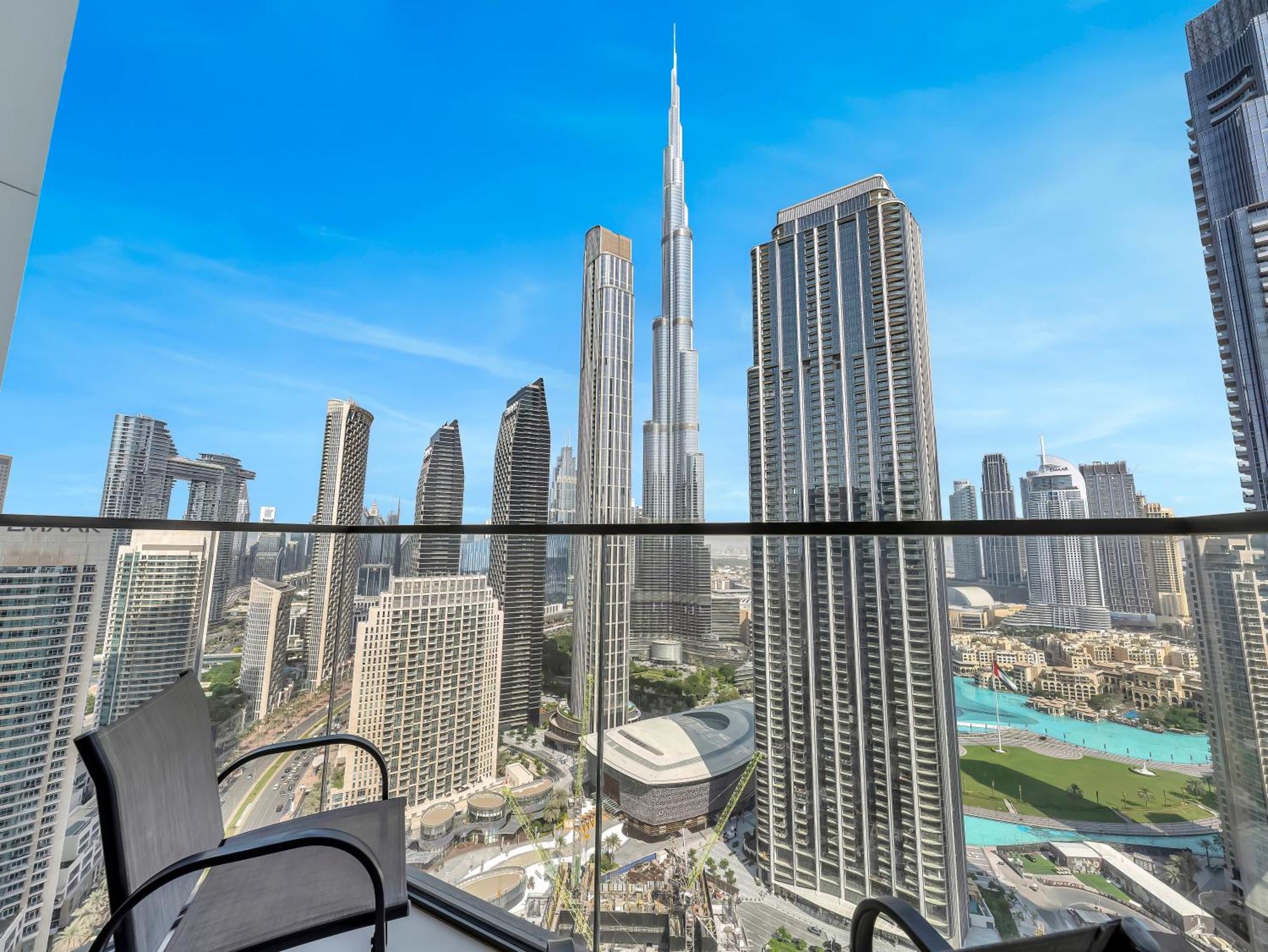 شقة Glorious Burj Khalifa & Fountain Views, 4bdr *